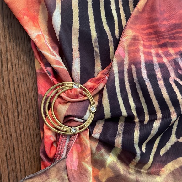 jaded london | marie backless mini dress UK SIZE 4 | y2k wrap dress frill hem - Picture 2 of 4